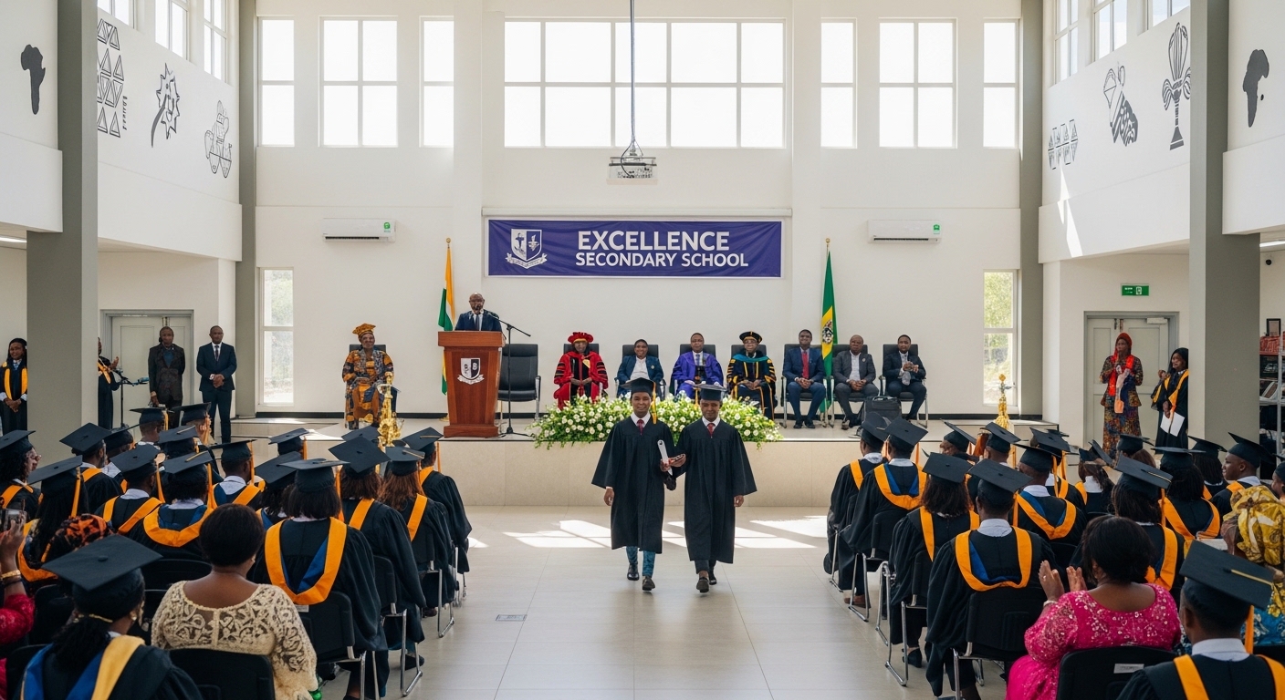 Cérémonie de remise de diplômes